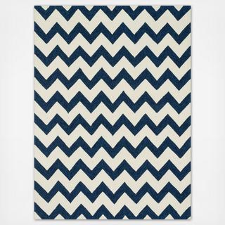 Indoor/Outdoor Venice Beach Chevron Rug