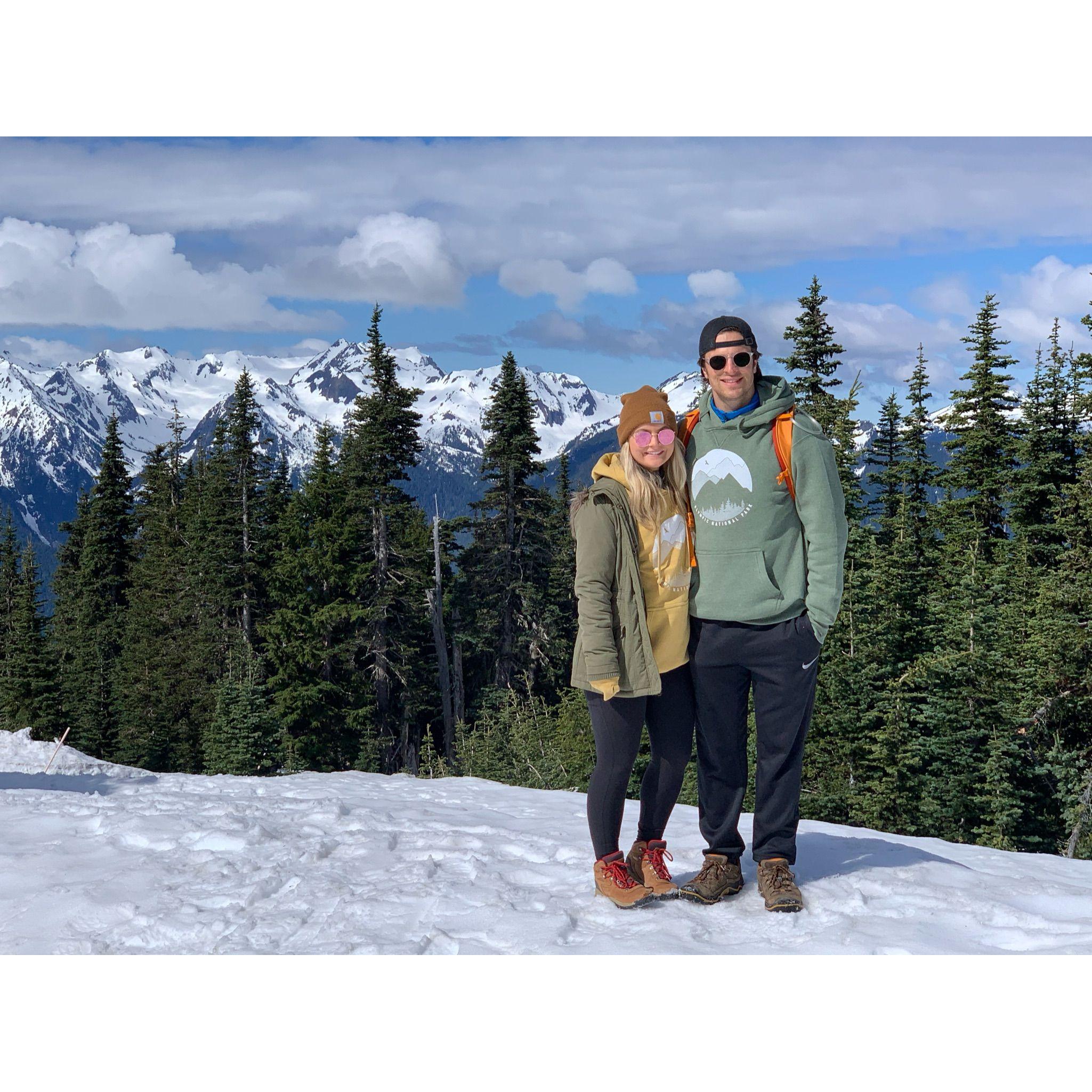 Chilly day in Olympic National Park