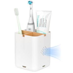 Toothbrush Holder (3 Slots White)