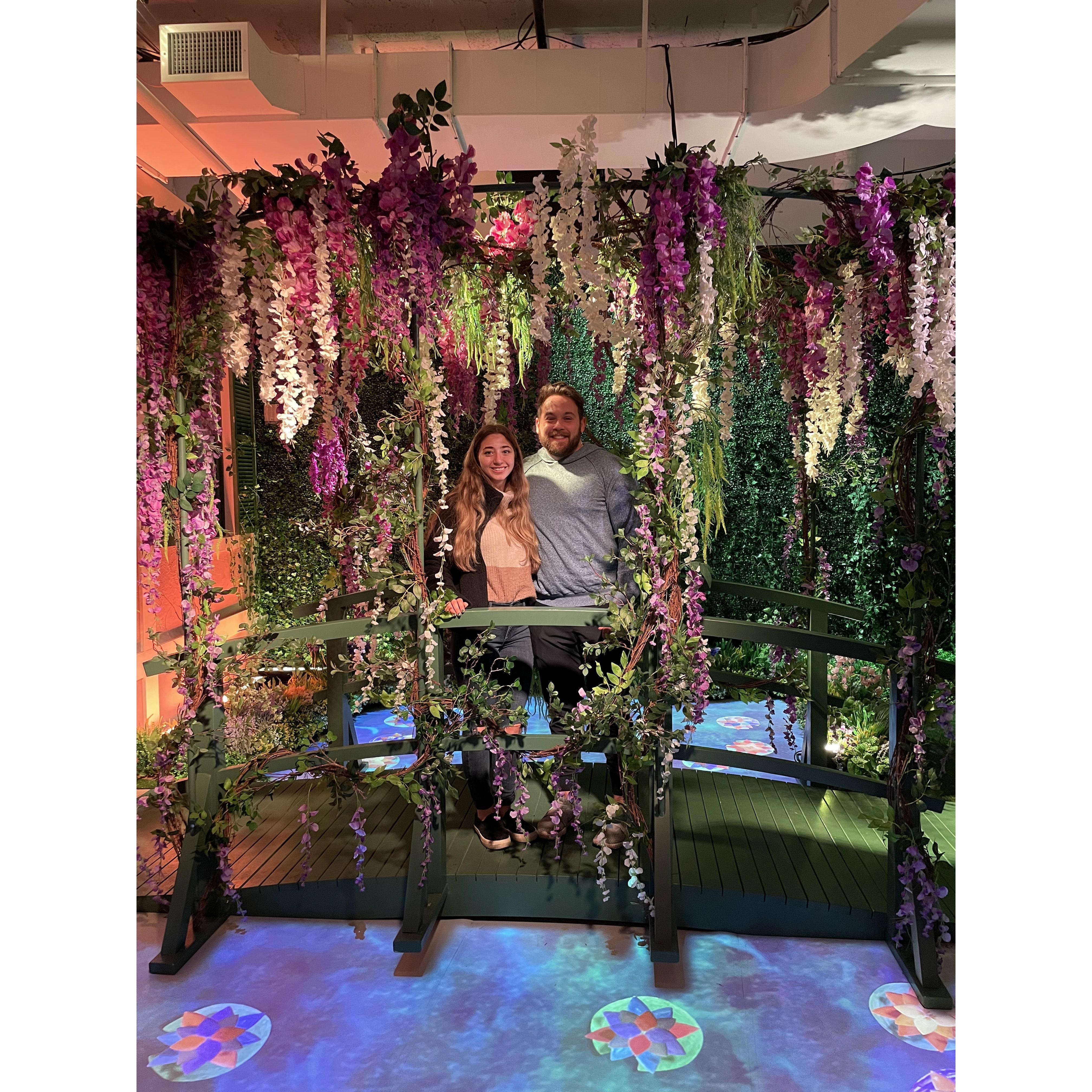 Monet's immersive exhibit- November 2022