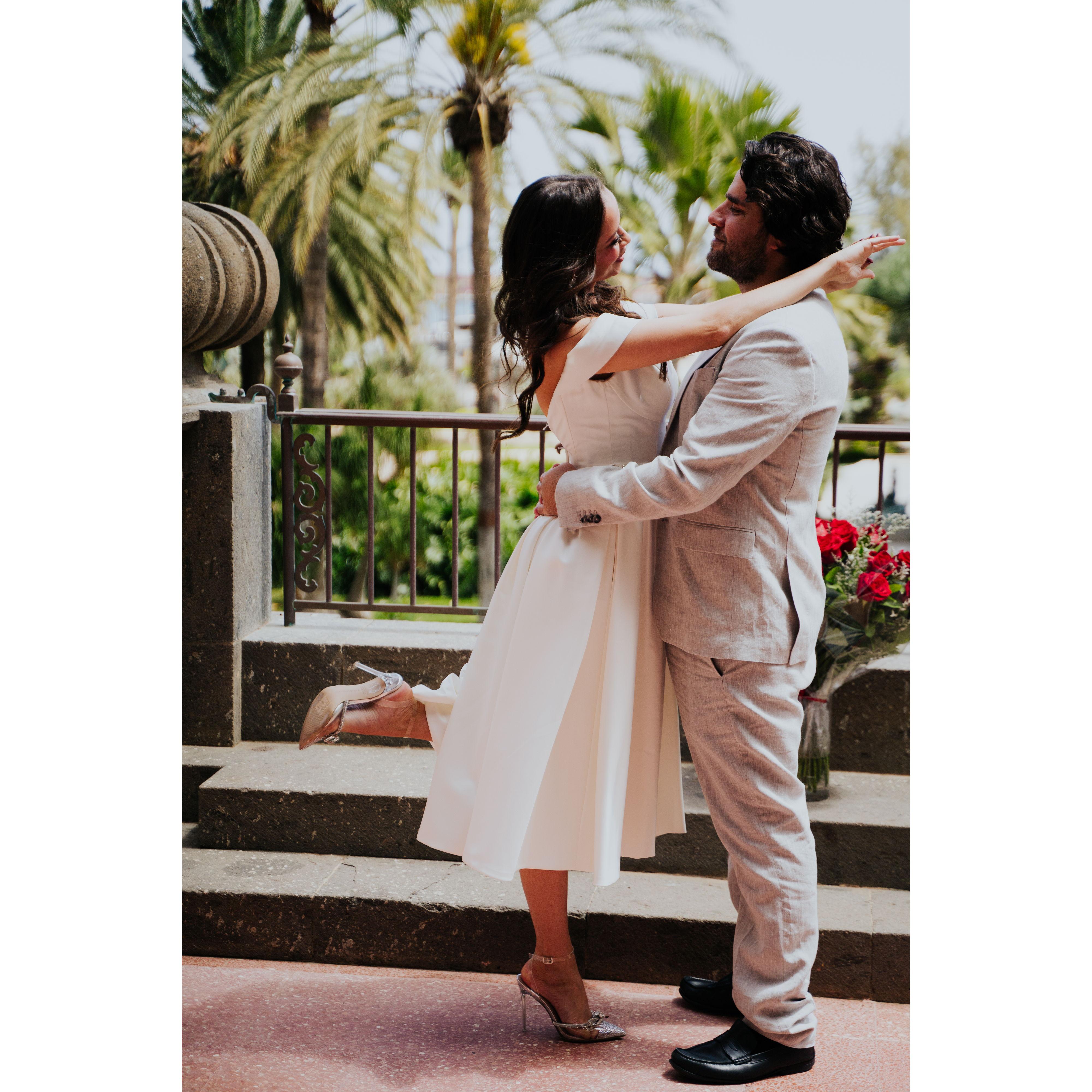 Engagement weekend in Gran Canaria