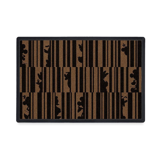 RUGGABLE x Disney Washable Front Entryway 2x3 Welcome Door Mat, Hide N Seek, Premium Doormat for Indoor Outdoor Entry with Gripper Non Slip Pad