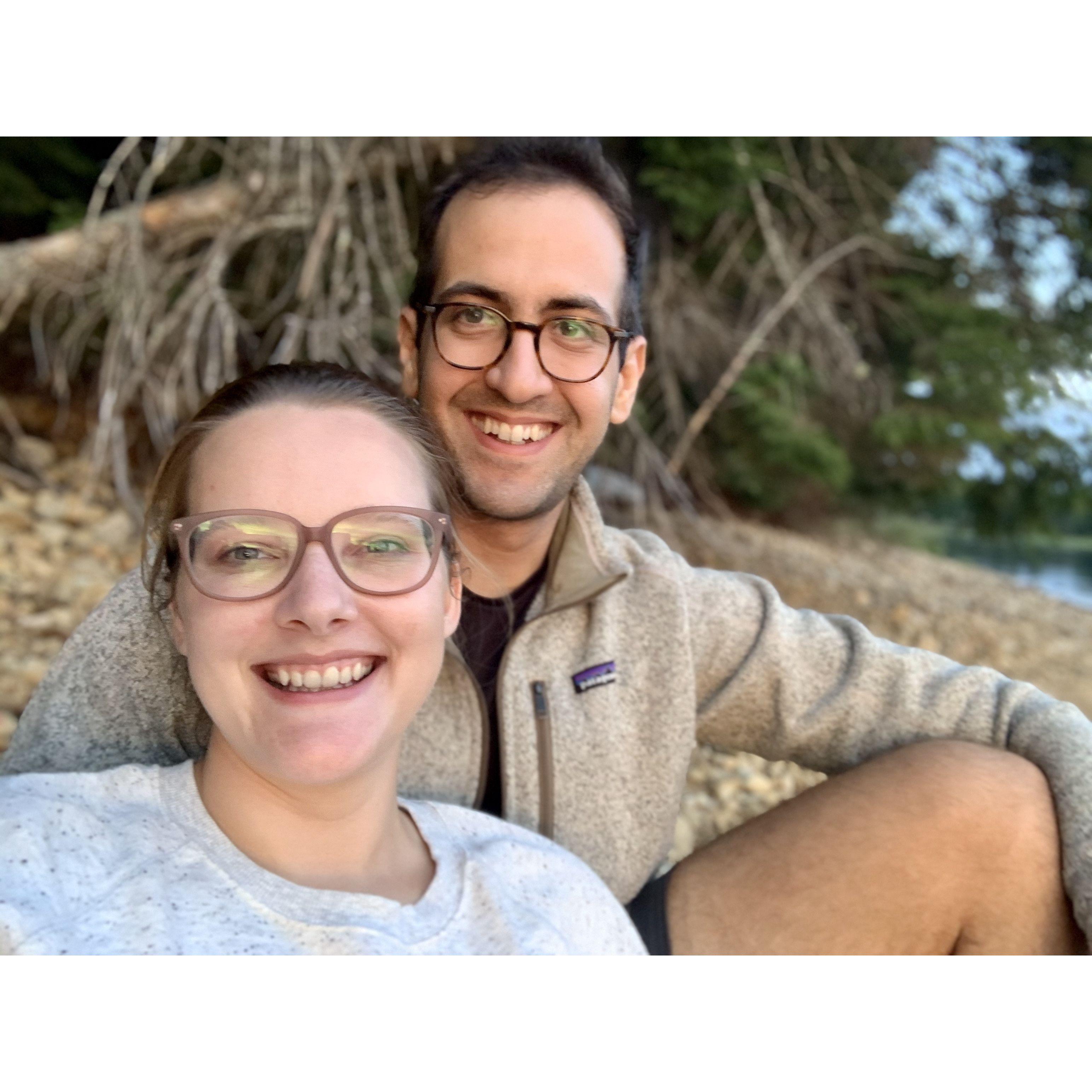 Camping in one of our favourite Quebec lakeside spots.