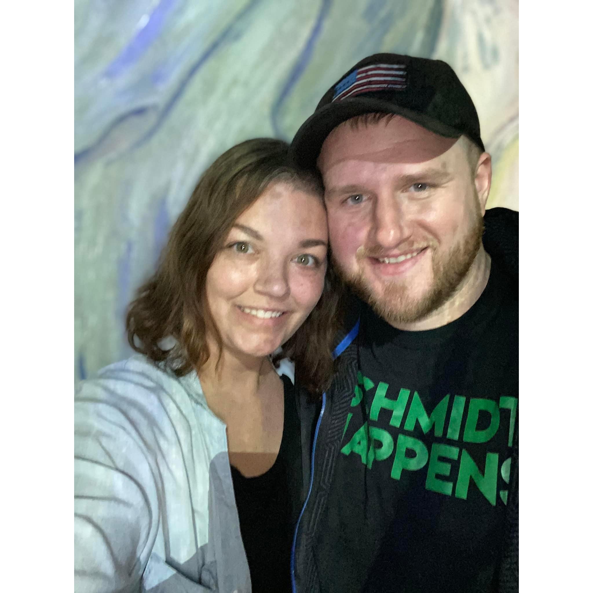 SEA LIFE on our 3rd anniversary, hours before Jacob proposed