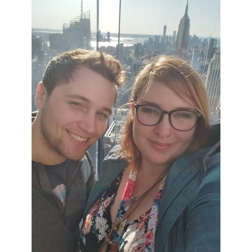 Being at the top of Rockefeller Center was unforgettable.