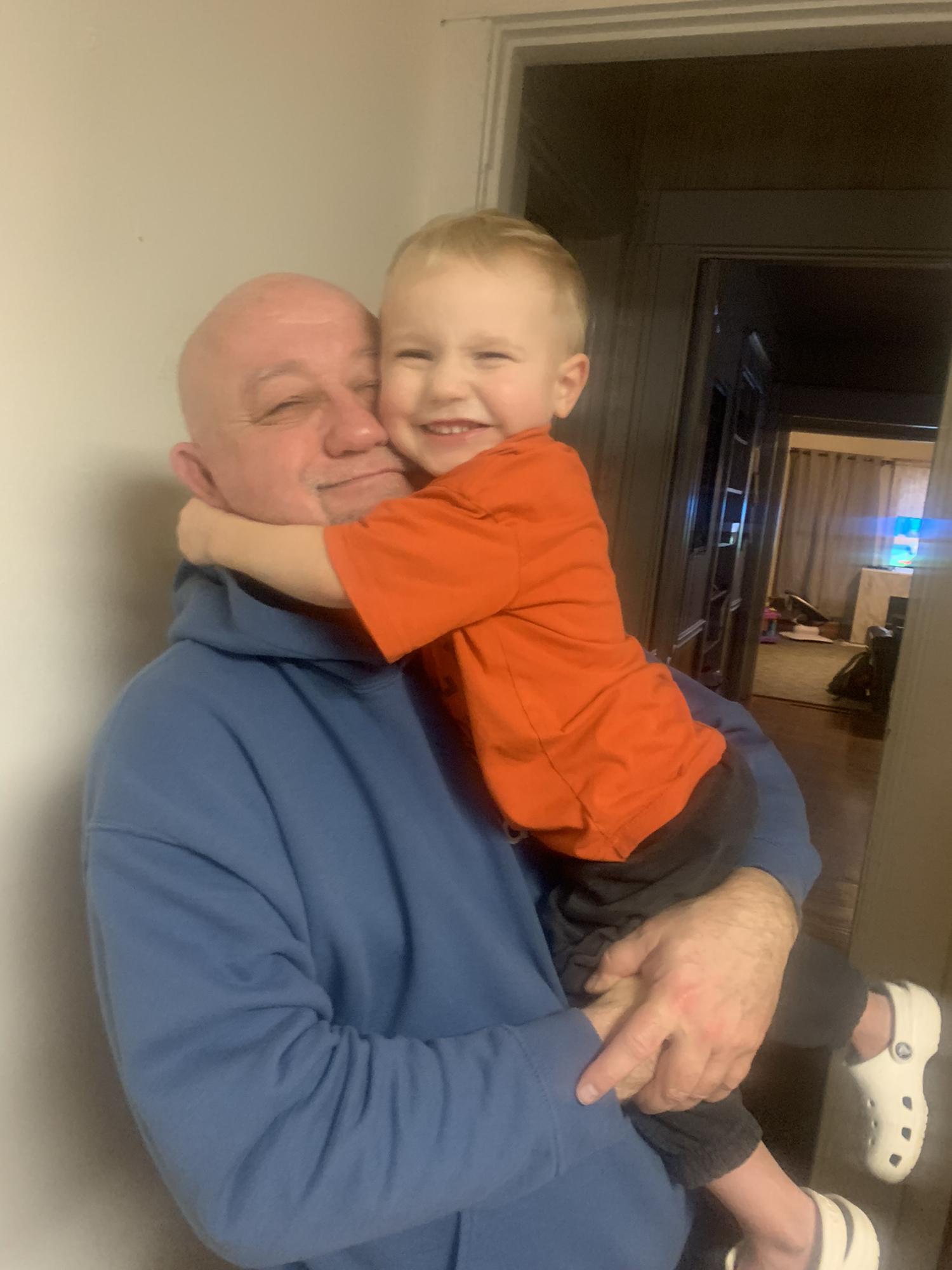 Papaw and his boy Owen