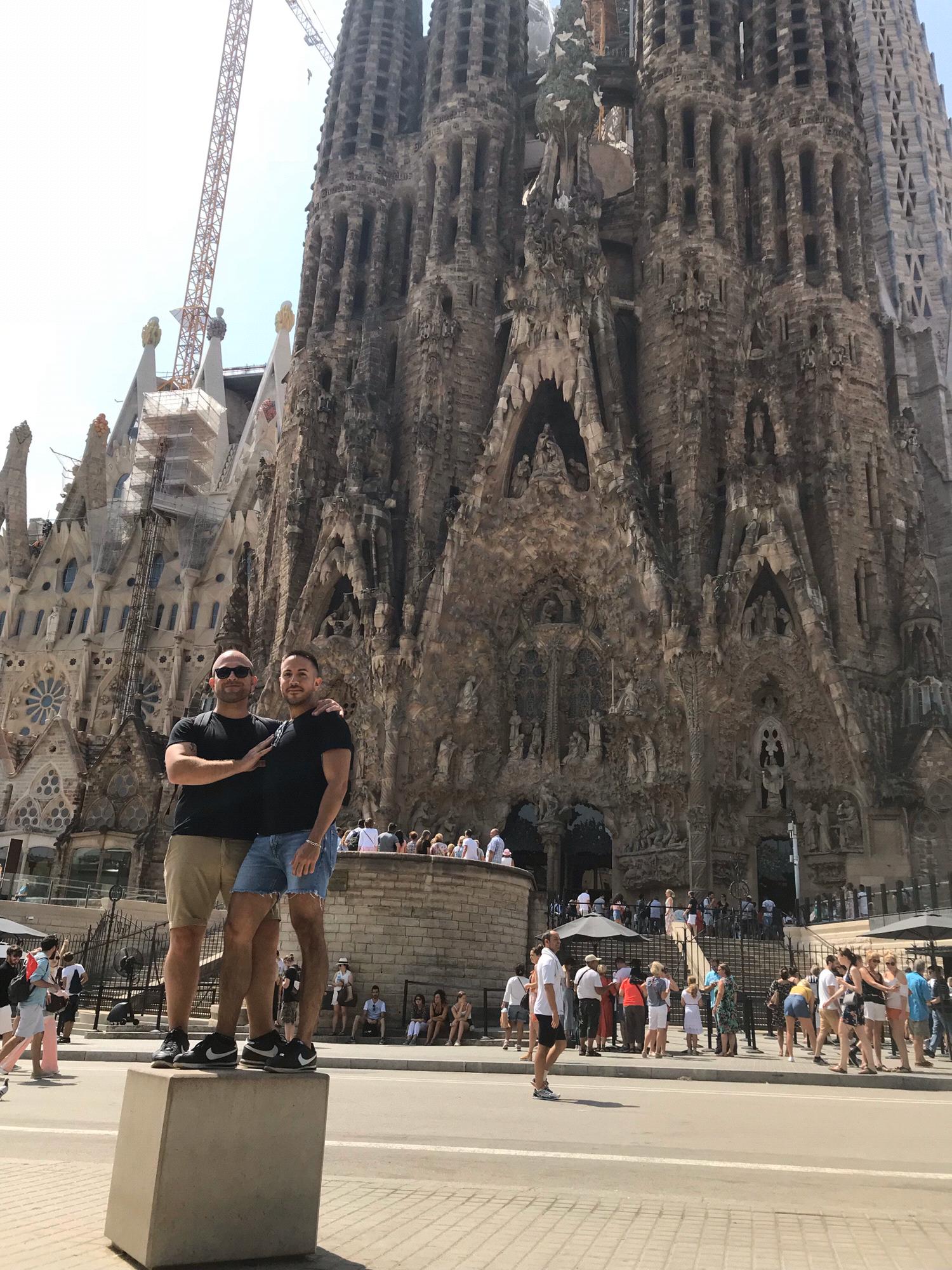 Robbie and Alex in Barcelona 2018
