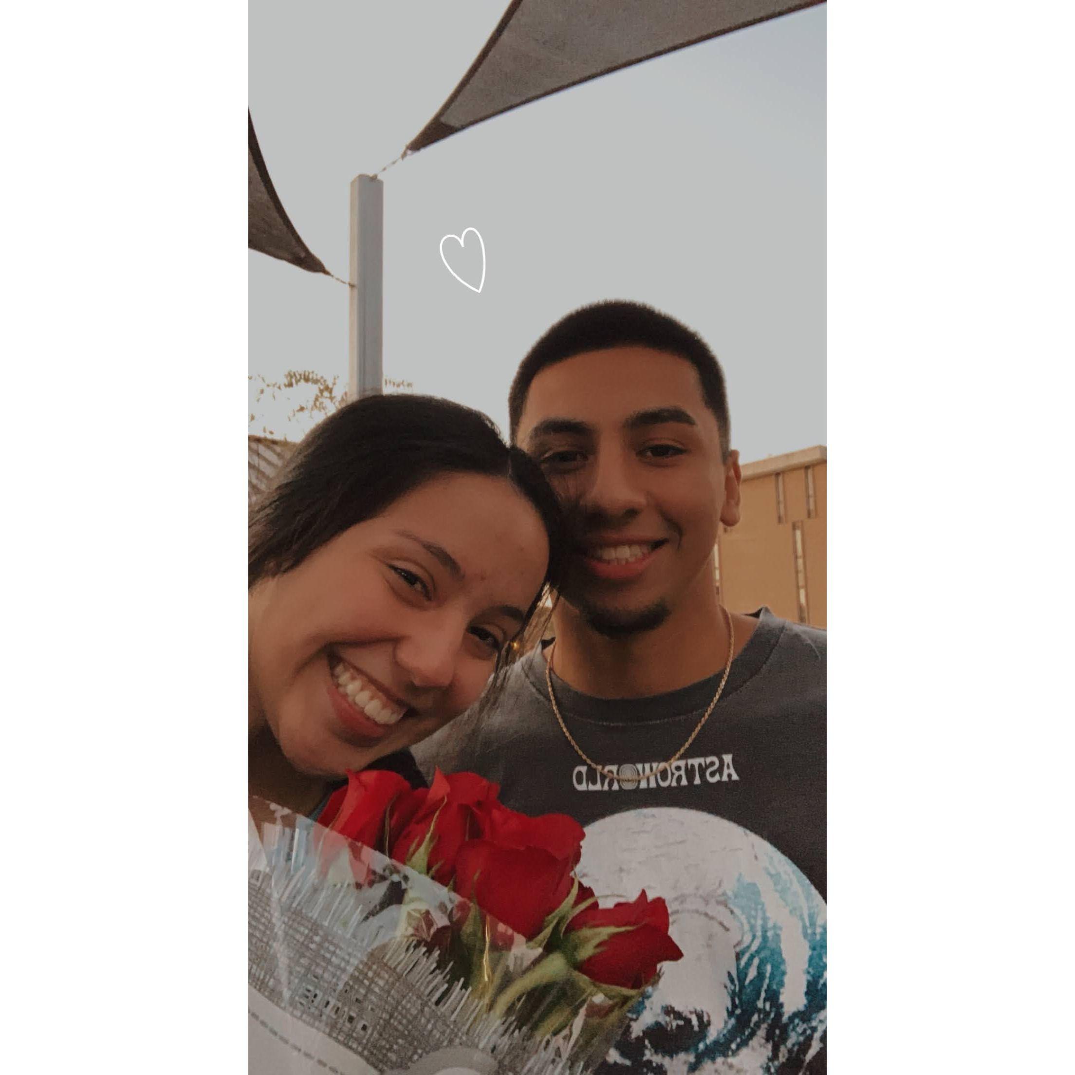 From the day Aaron asked Maddi to be his girlfriend! - December 6th, 2020