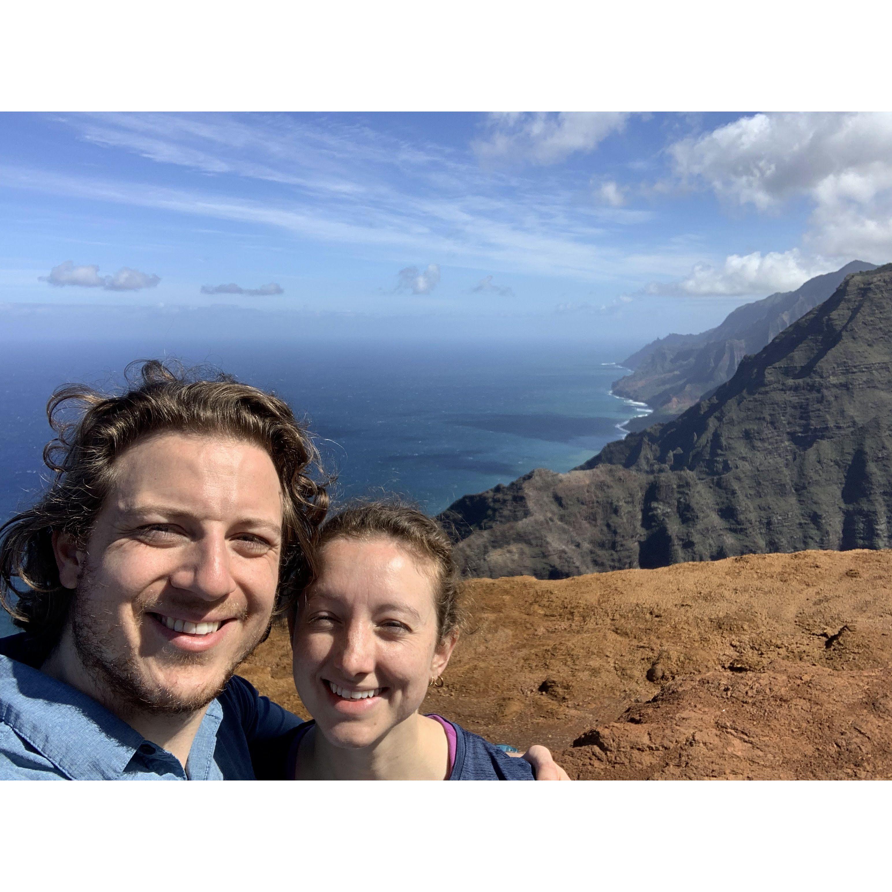 Hiking the Nā Pali Coast in Kauai