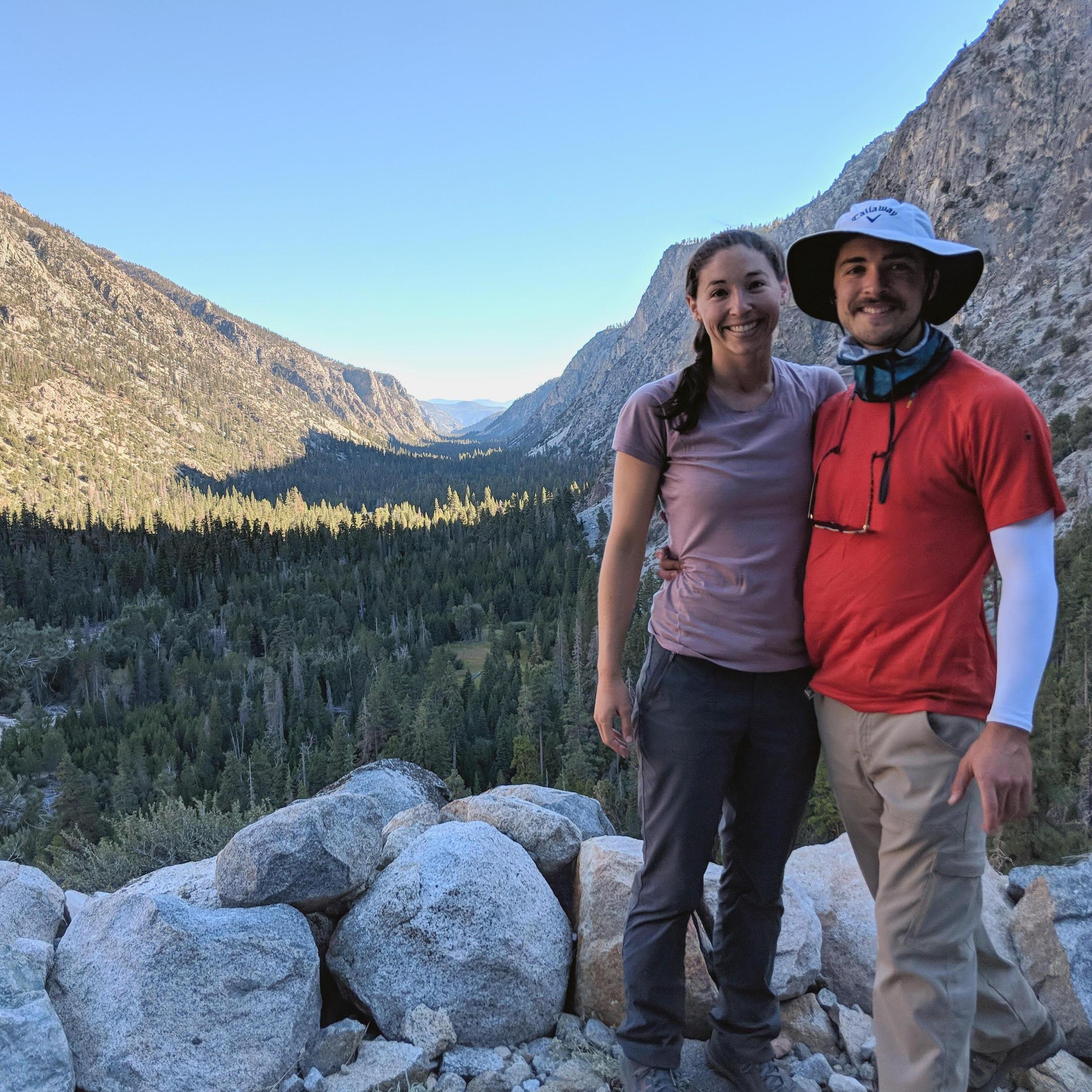 Kern River Valley on the High Sierra Trail