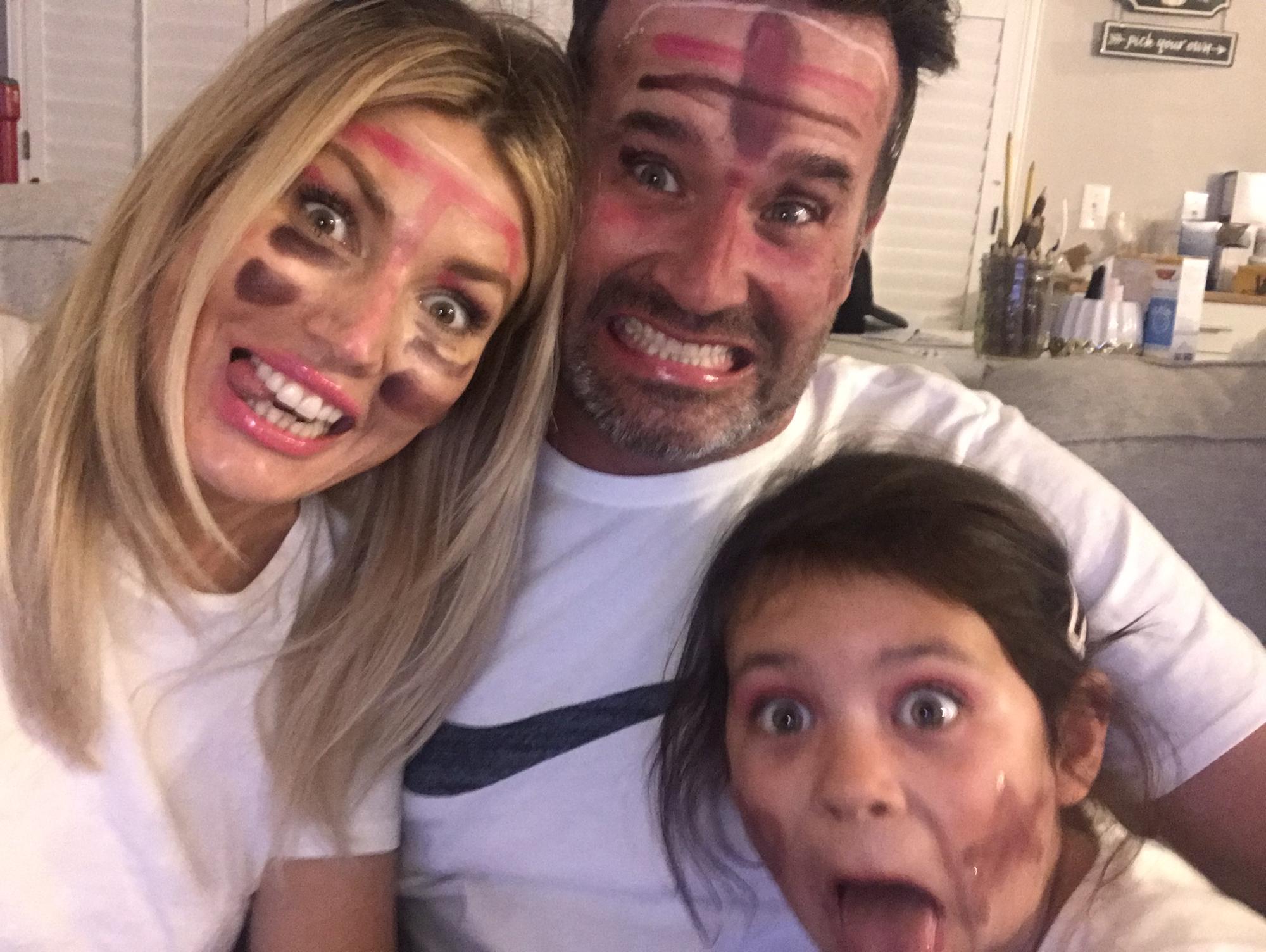 Our makeup artist Emery worked her magic.