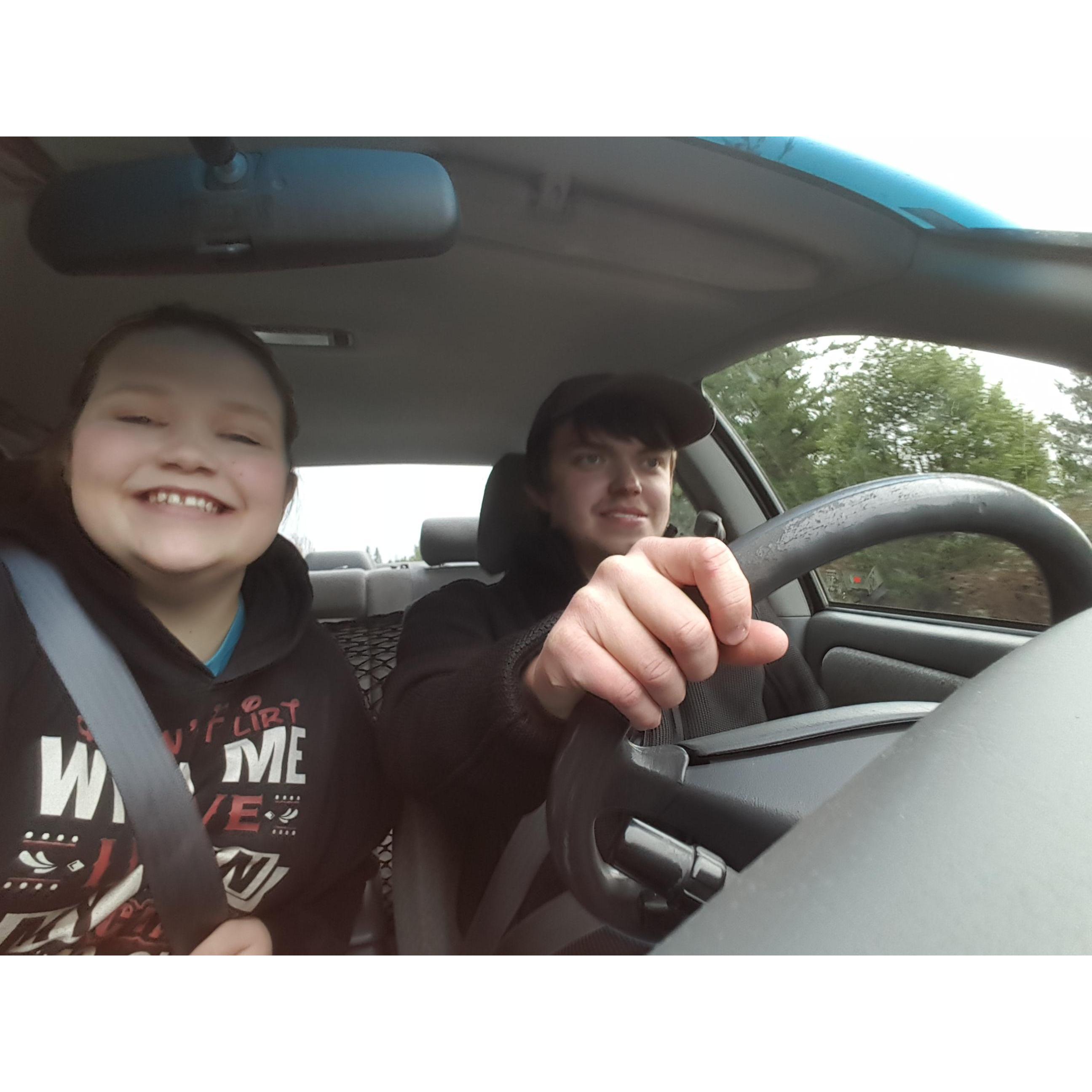 On our way back for Elma, Washington