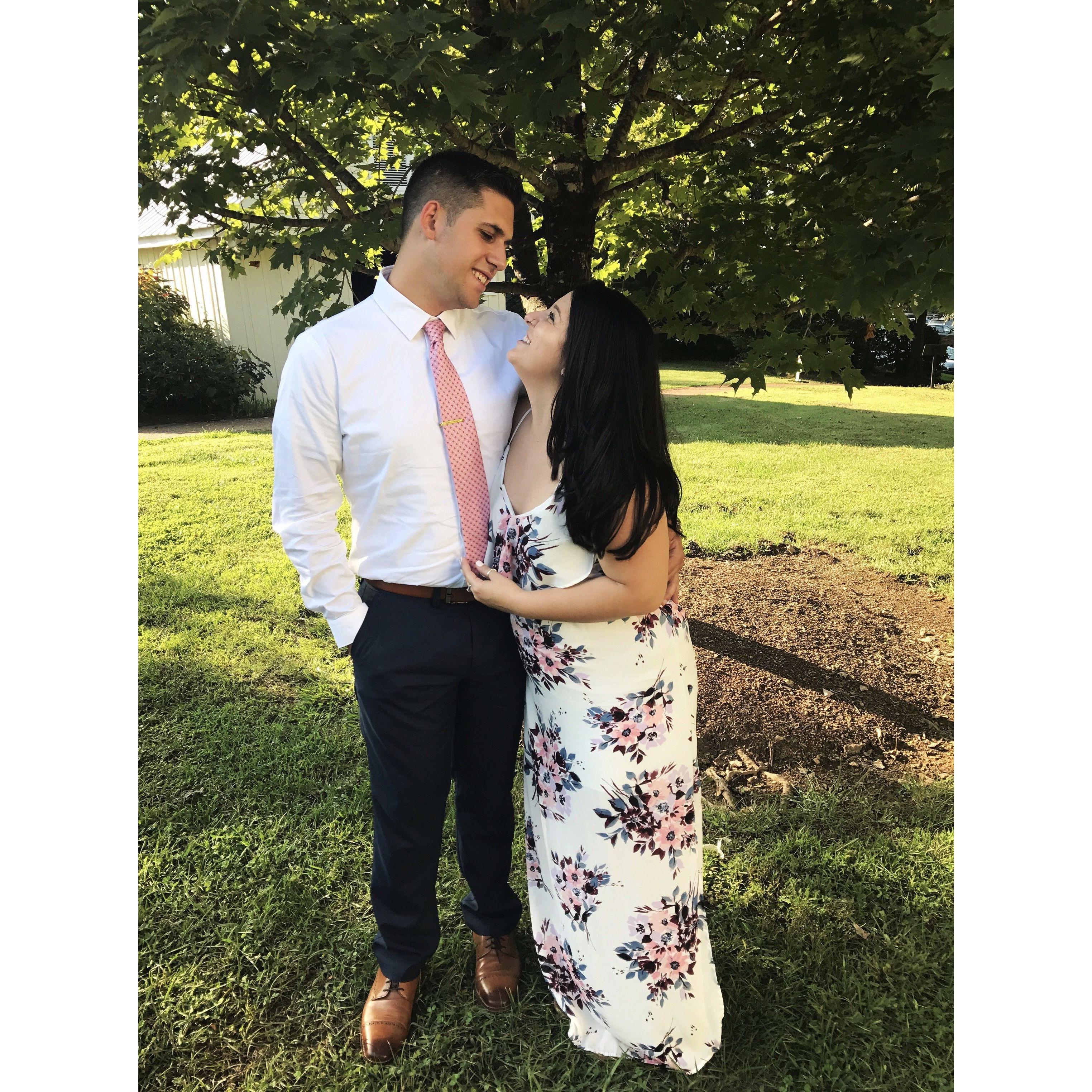 Celebrating my cousins wedding in TN.