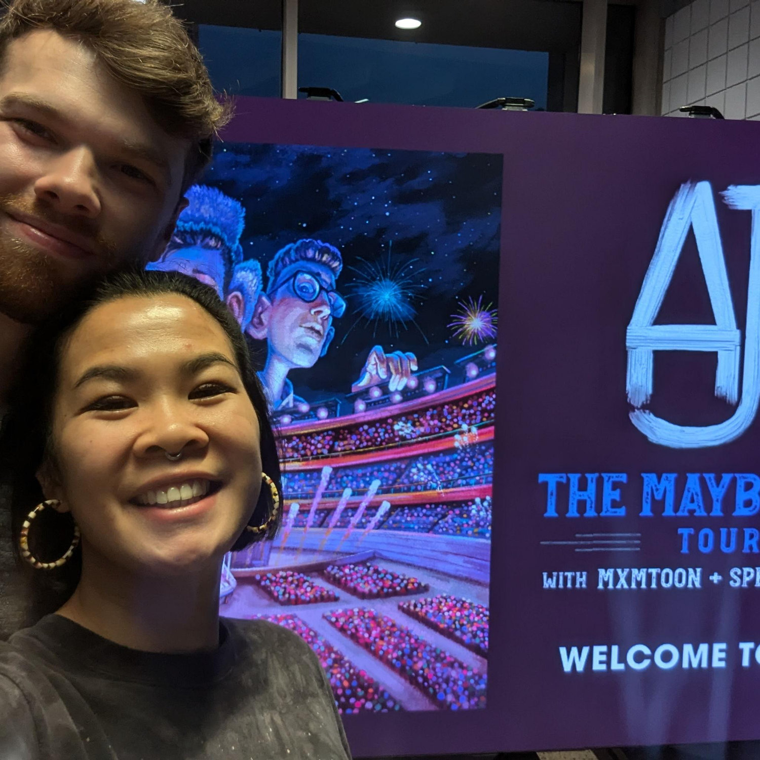 2 Aug 24: As an early 30th birthday present for Thomas, we saw AJR, his favorite band.