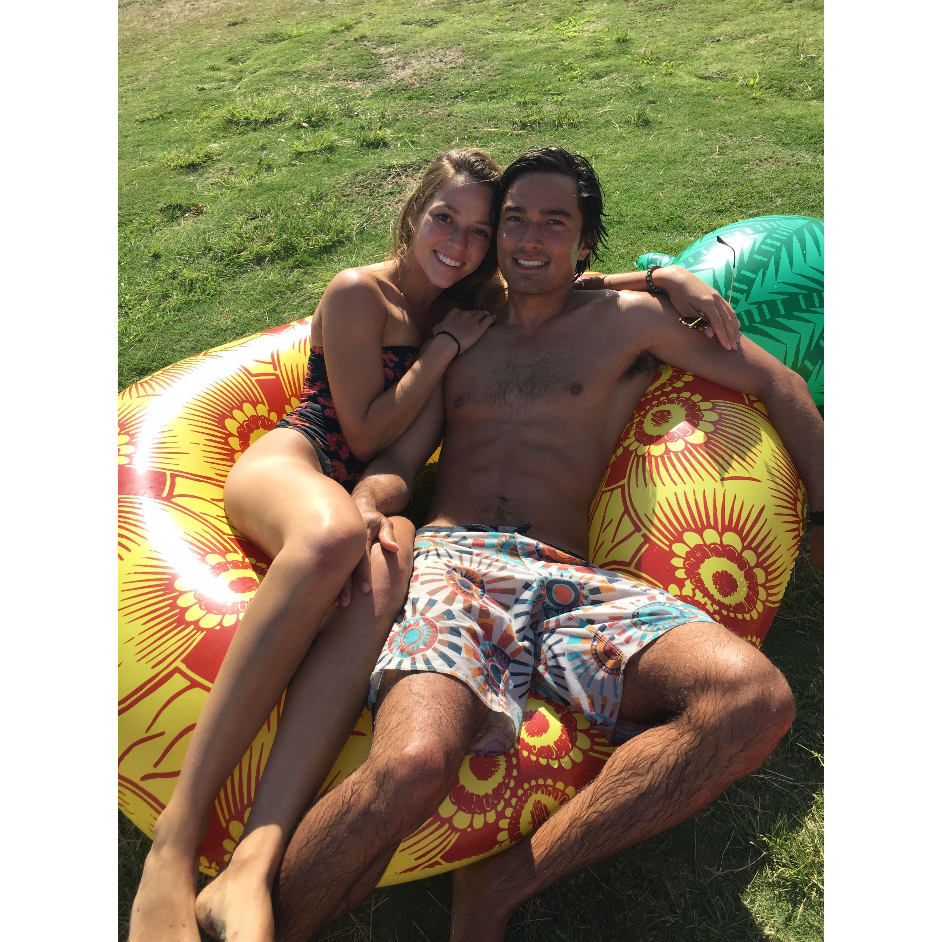 Jess's bday on Mission Bay in 2018