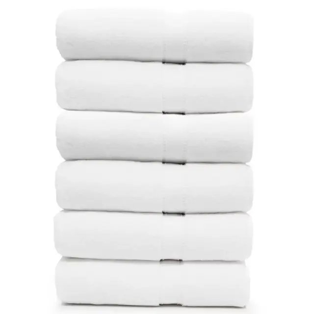 Linum Home Textiles Sinemis Bath Towels in White (Set of 6)
