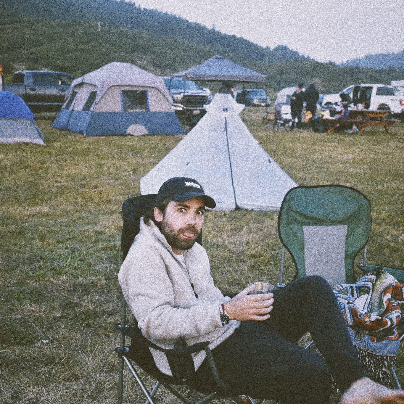 camping on film, Mendocino, CA July 2019