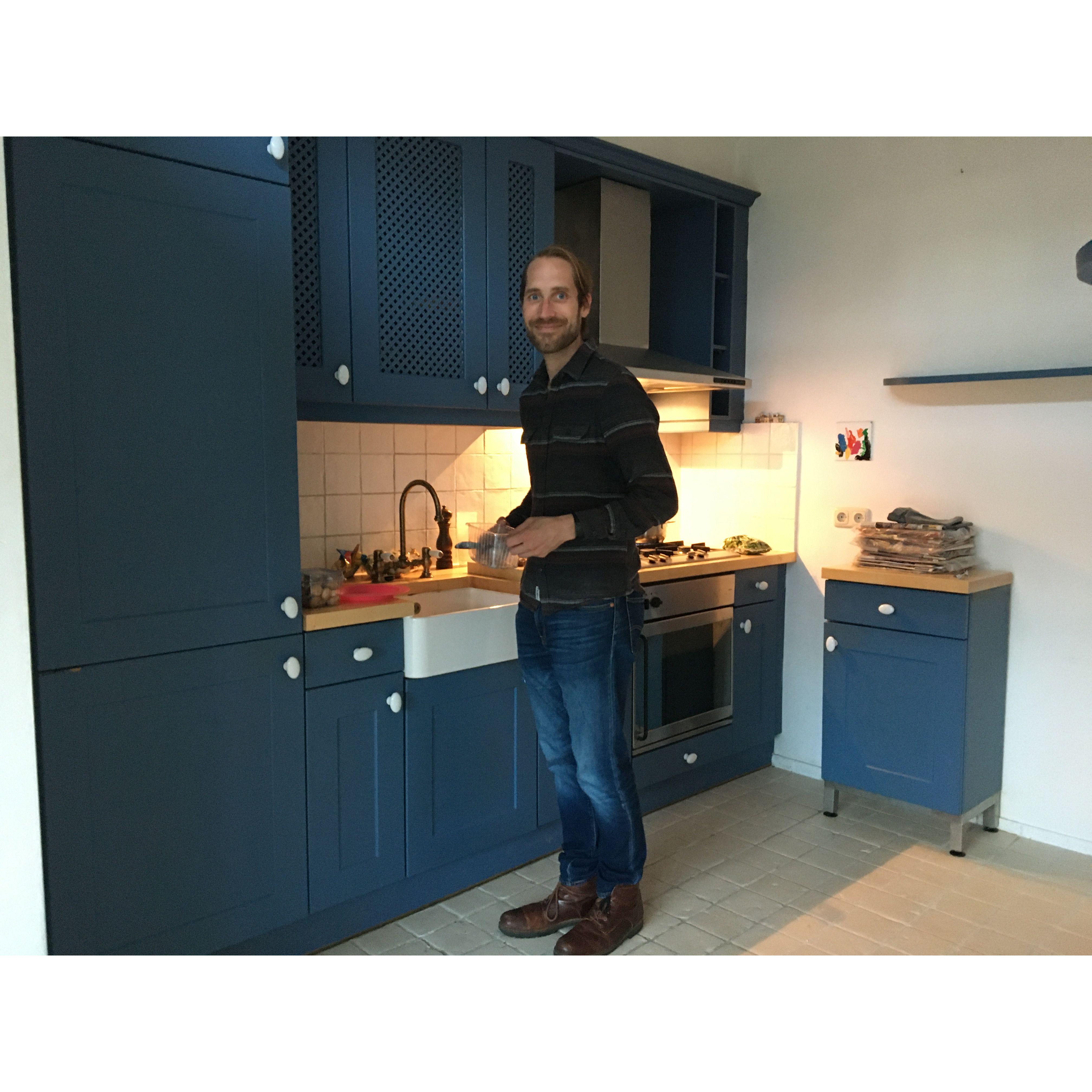 The first dinner in our new home