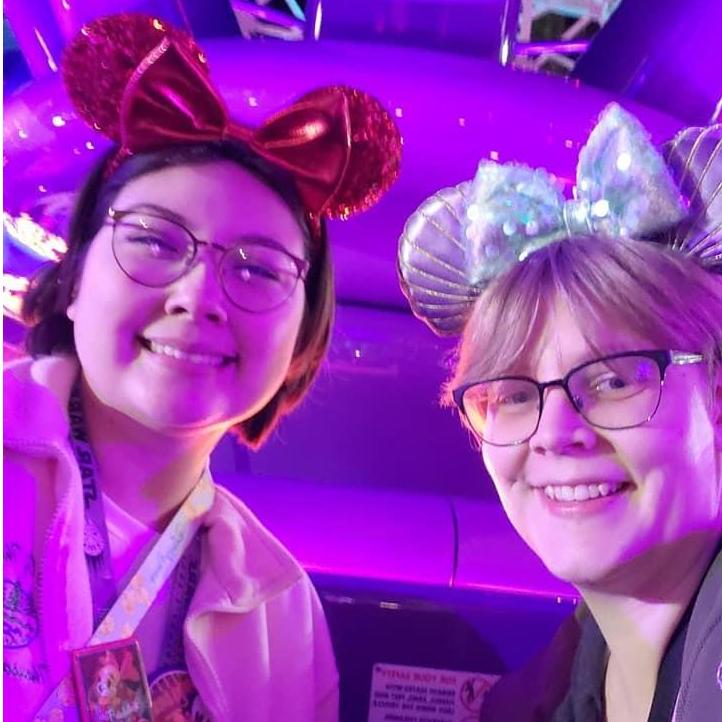 During Christmas Disney Vacation