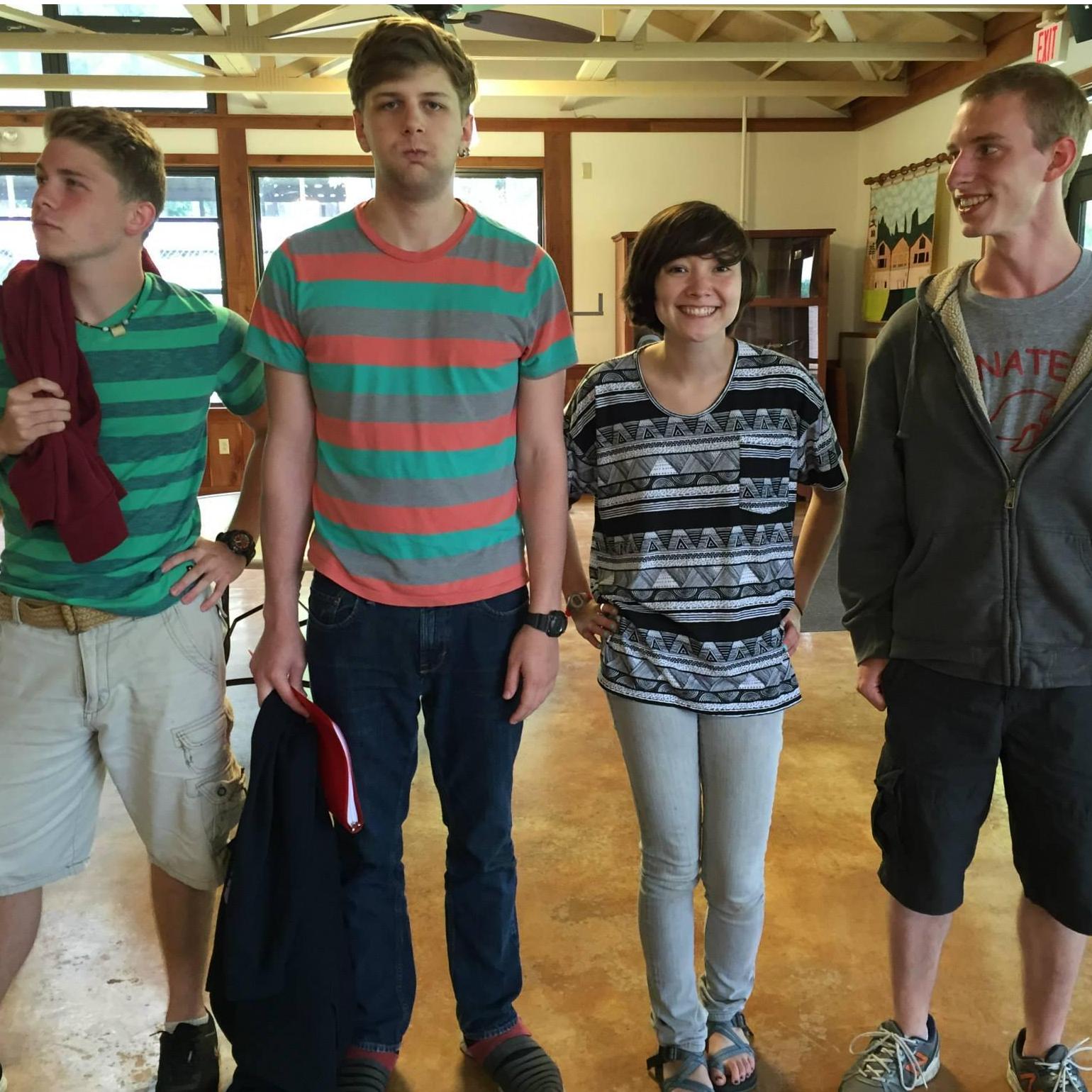 working at camp with SLPC friends | June 2015