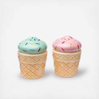 Ice Cream Salt & Pepper Shakers