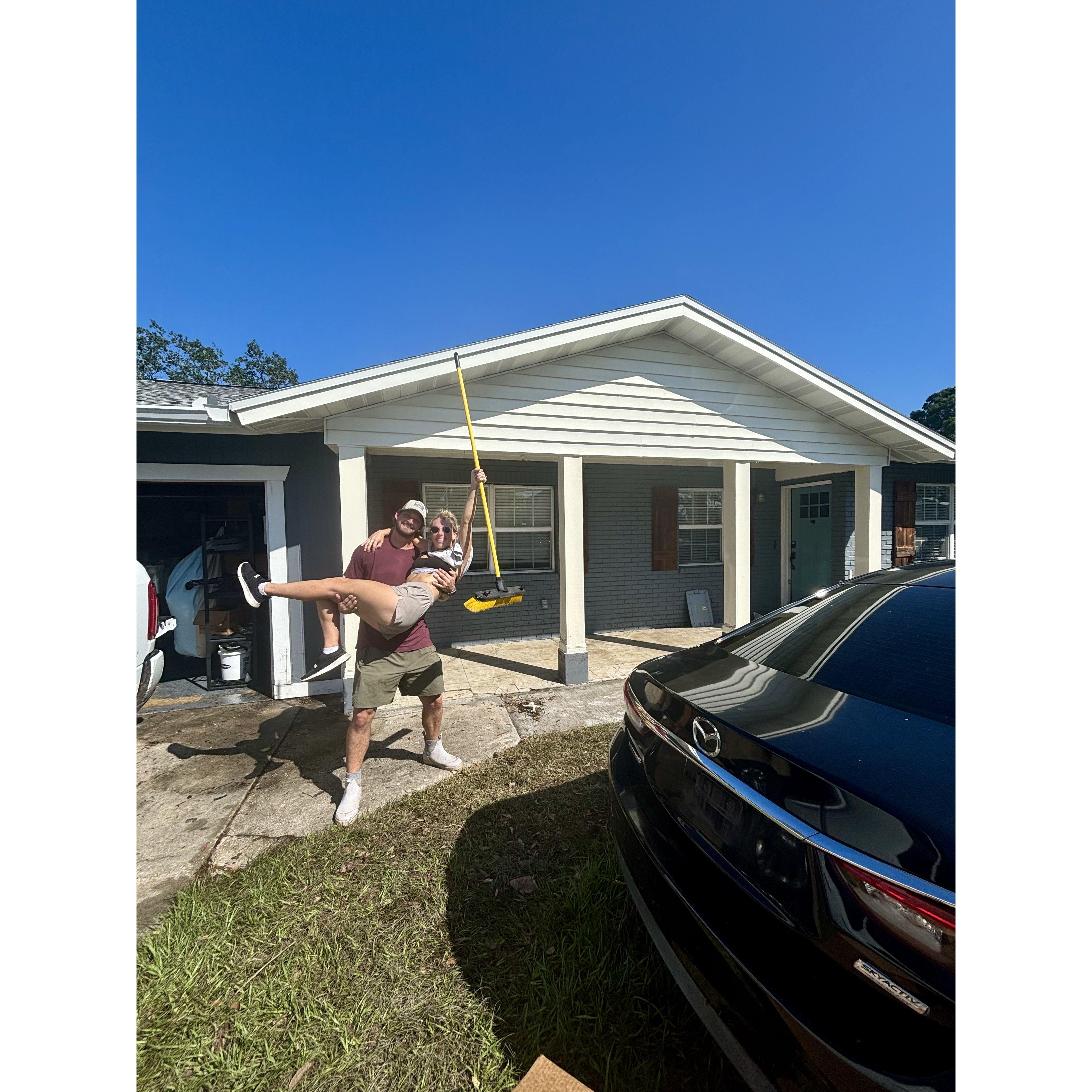 September 2024 - Cleaning up after hurricane Helene flooded our home