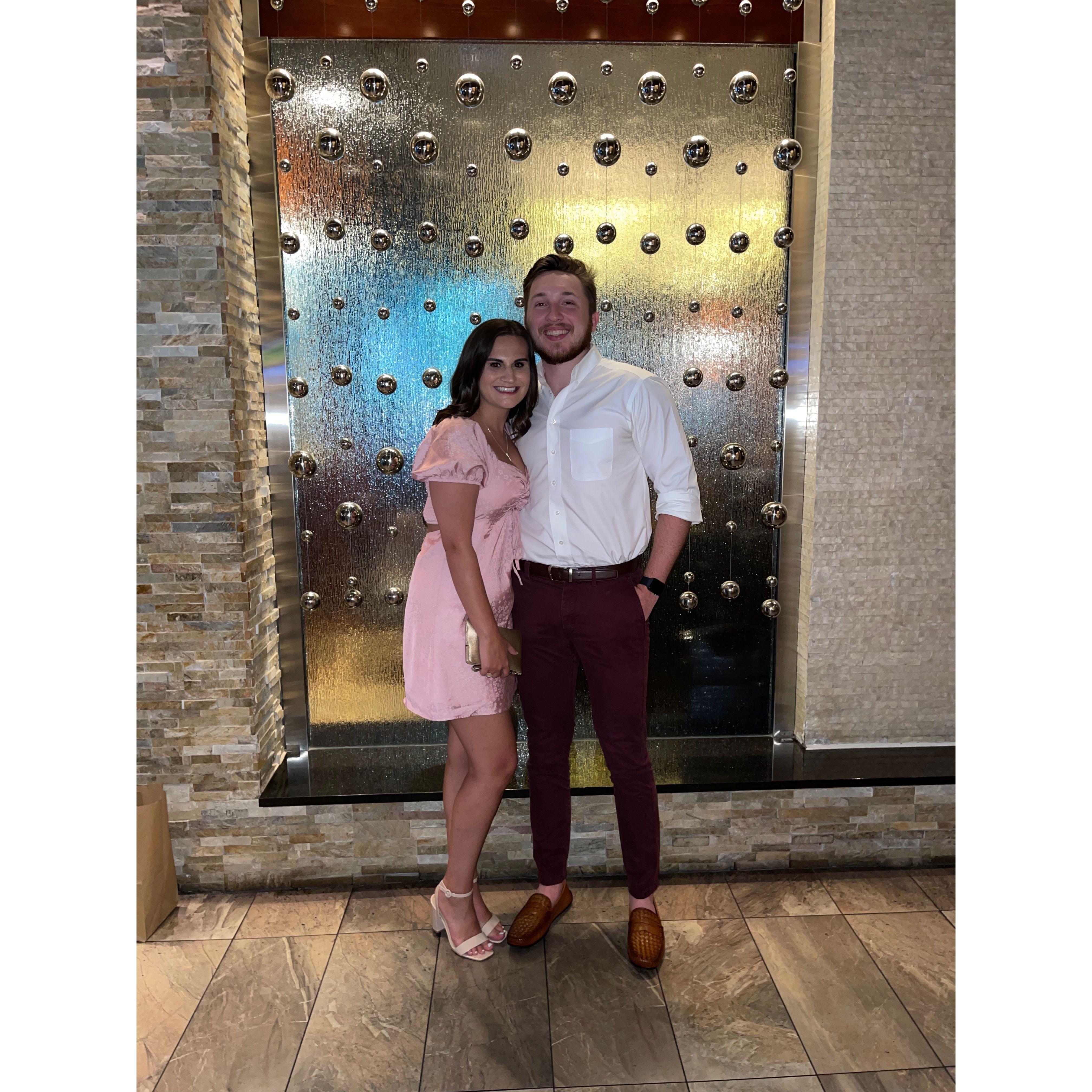 Celebrating their one year of dating (6/26/2021)!