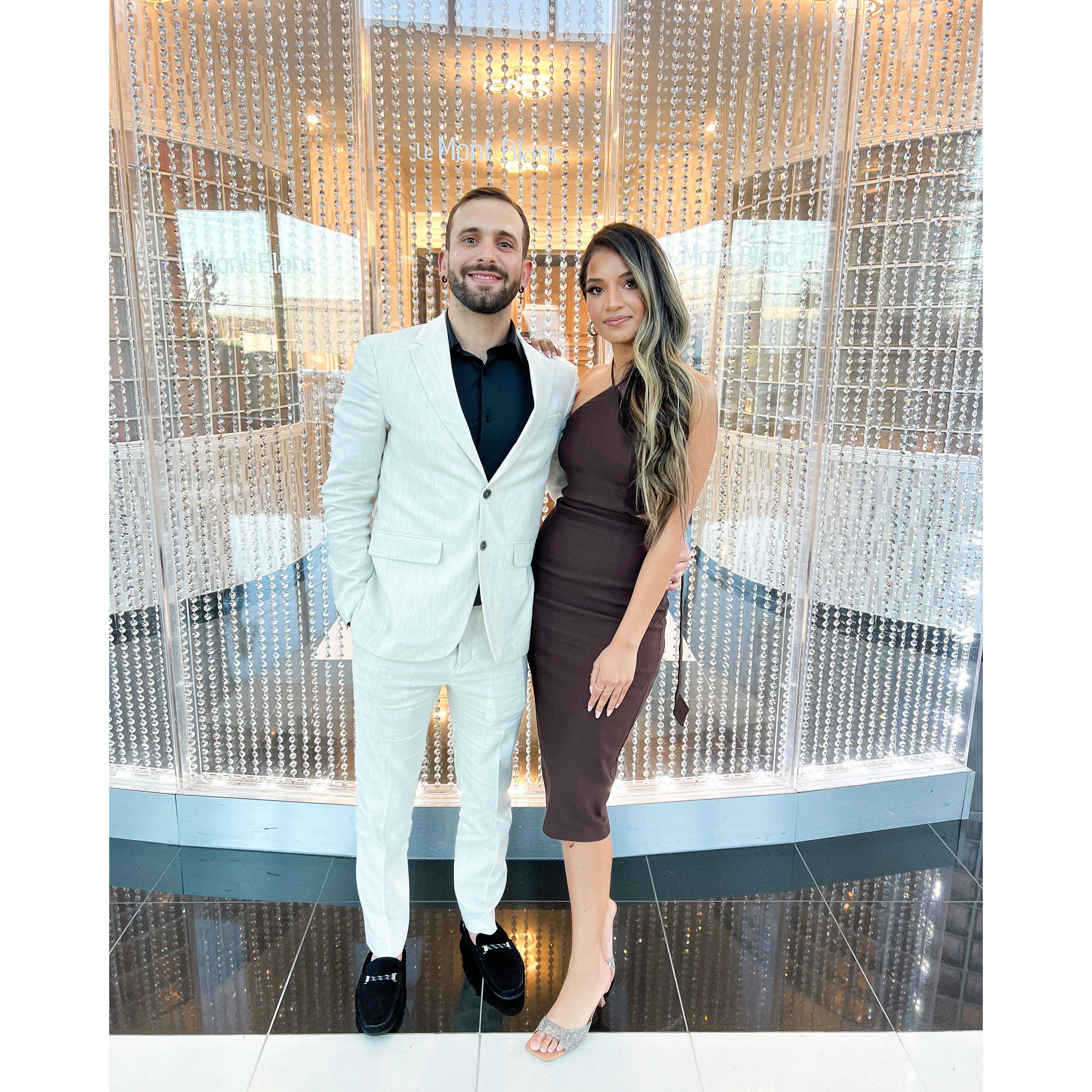 April 2022. Chris & Isabel's engagement party