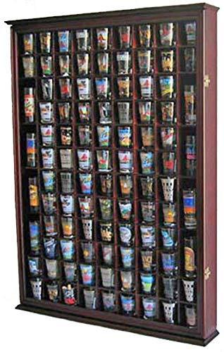 100 Shot Glass Display Case
