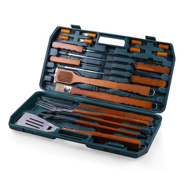 18-Piece BBQ Case in Green