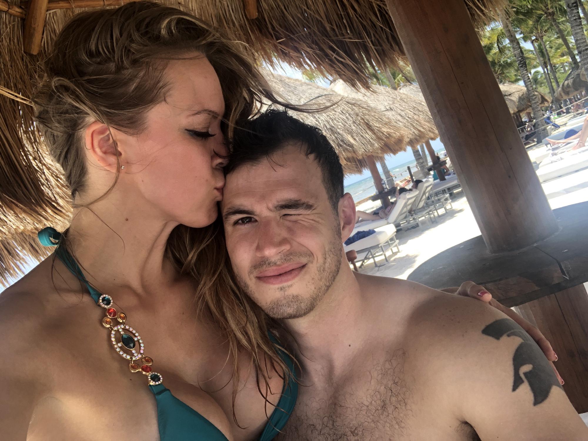 Our first real vacation together to Playa Del Carmen