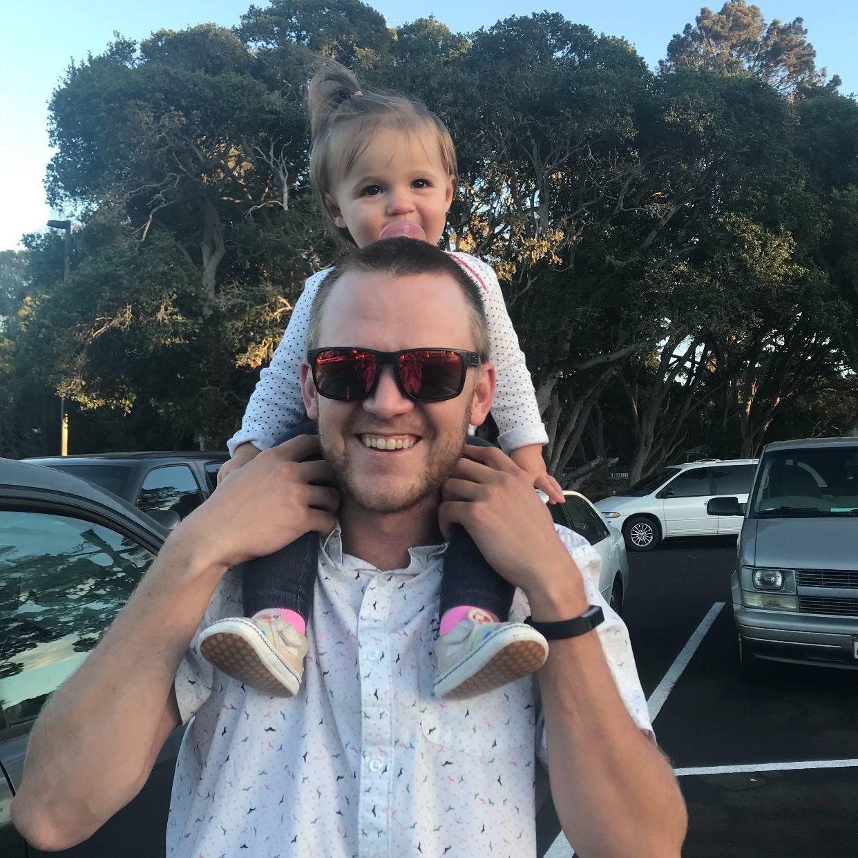 Evan with his other girlfriend, Becca