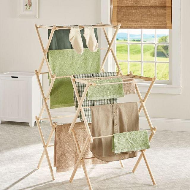 Collapsible Wooden Drying Rack- Both sizes