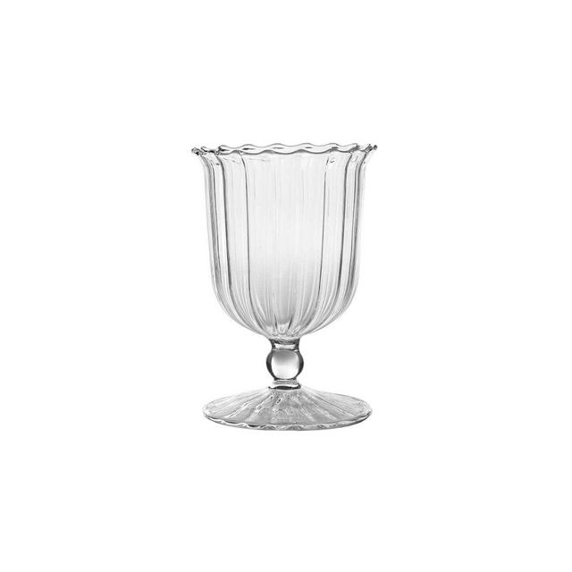 Fluted Glass Hurricane