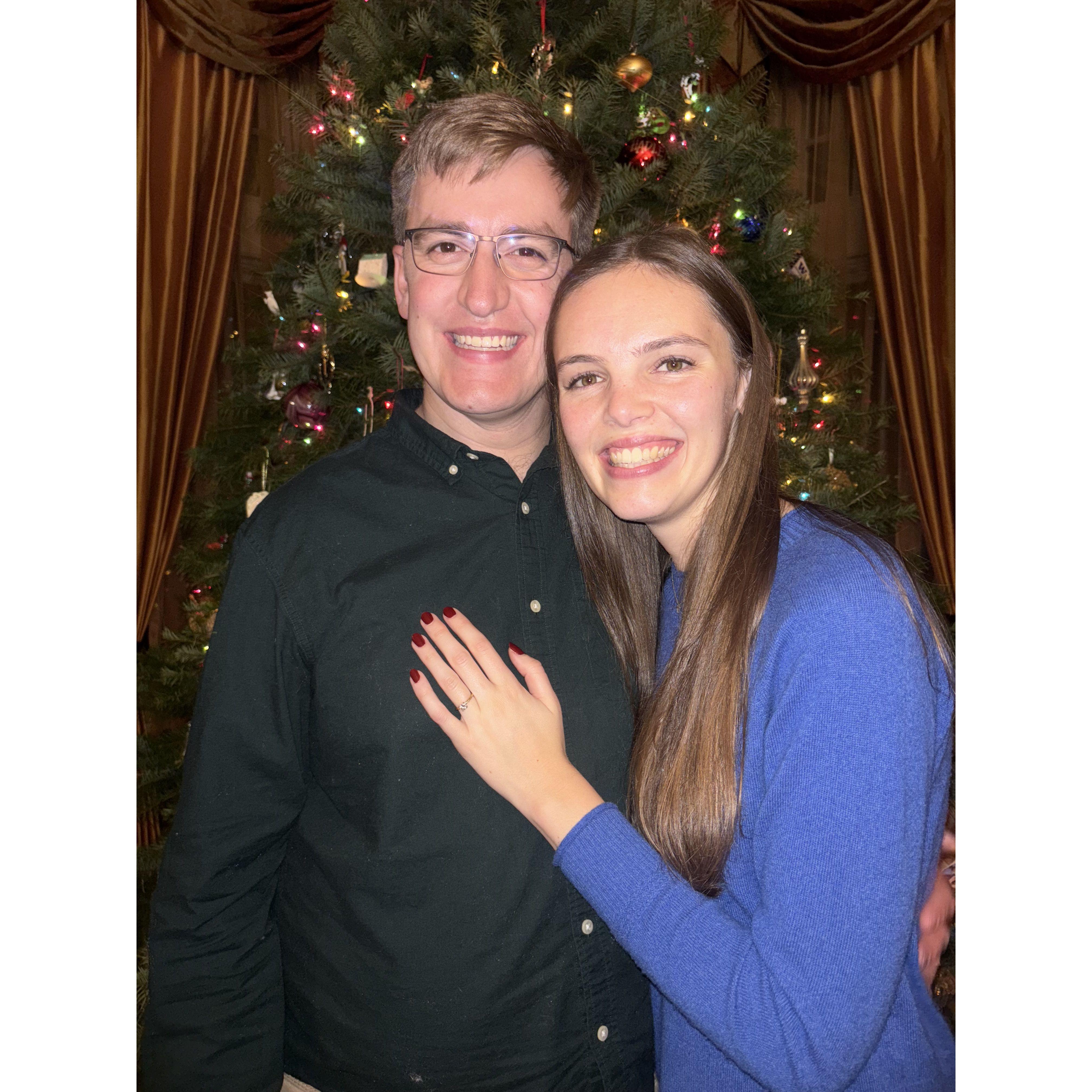 First Christmas engaged!!