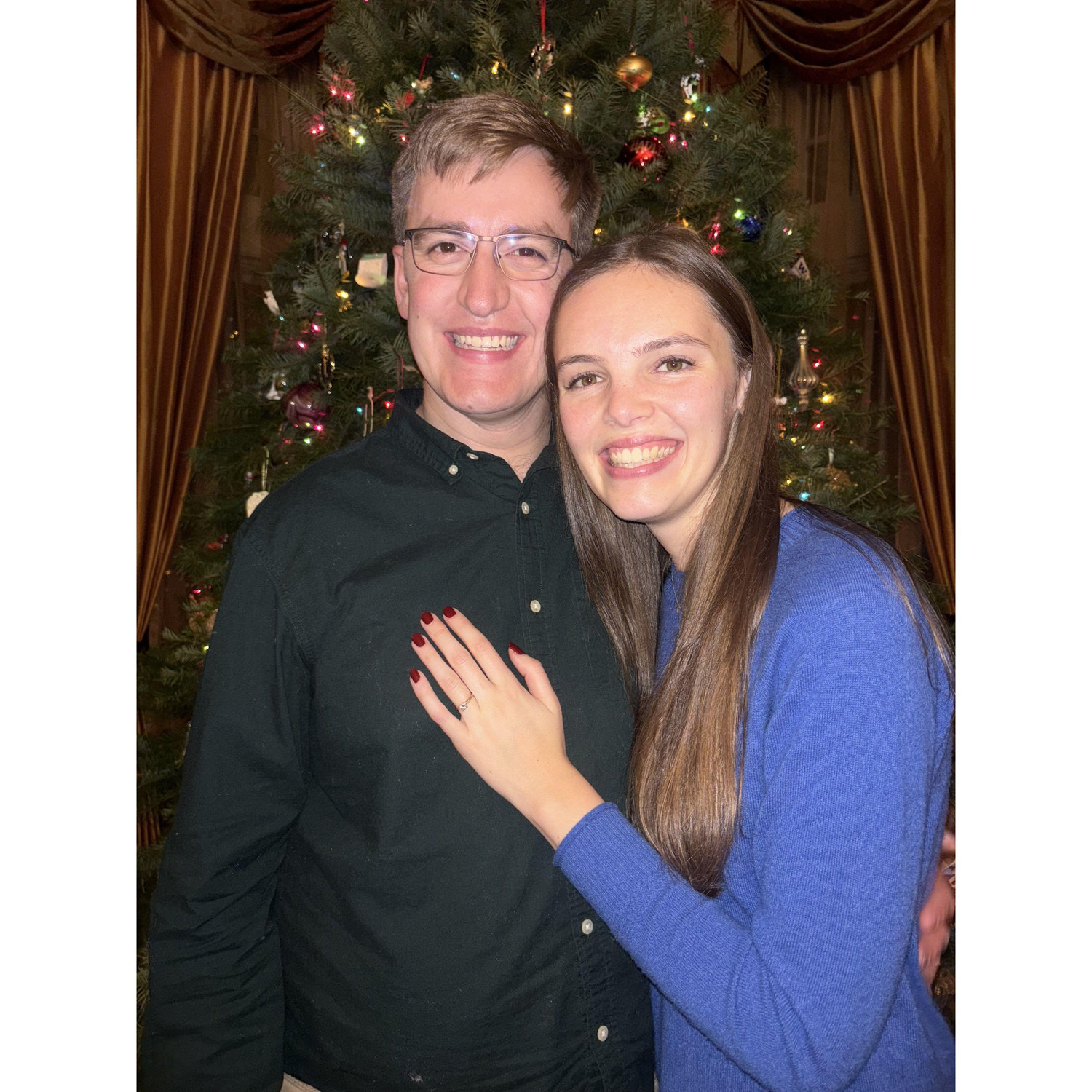 First Christmas engaged!!