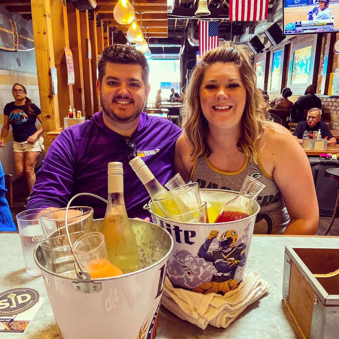 Rivaling through one dive bar at a time together. 