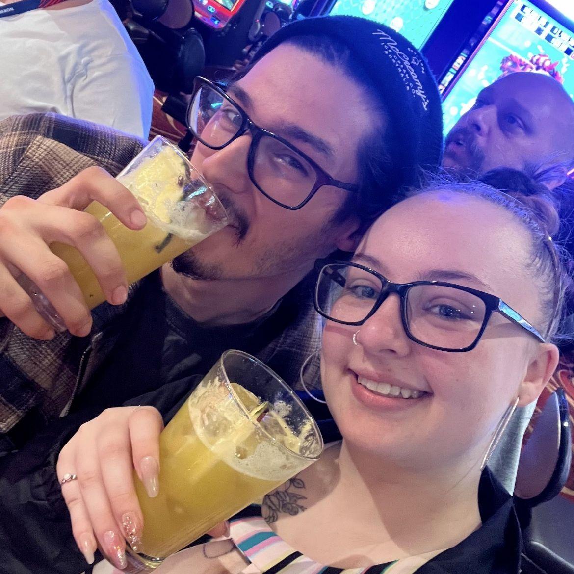 On the Alaskin cruise bar hopping