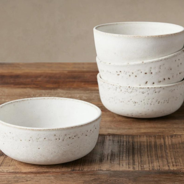 Ronan Cereal Bowls in White (Set of 4)