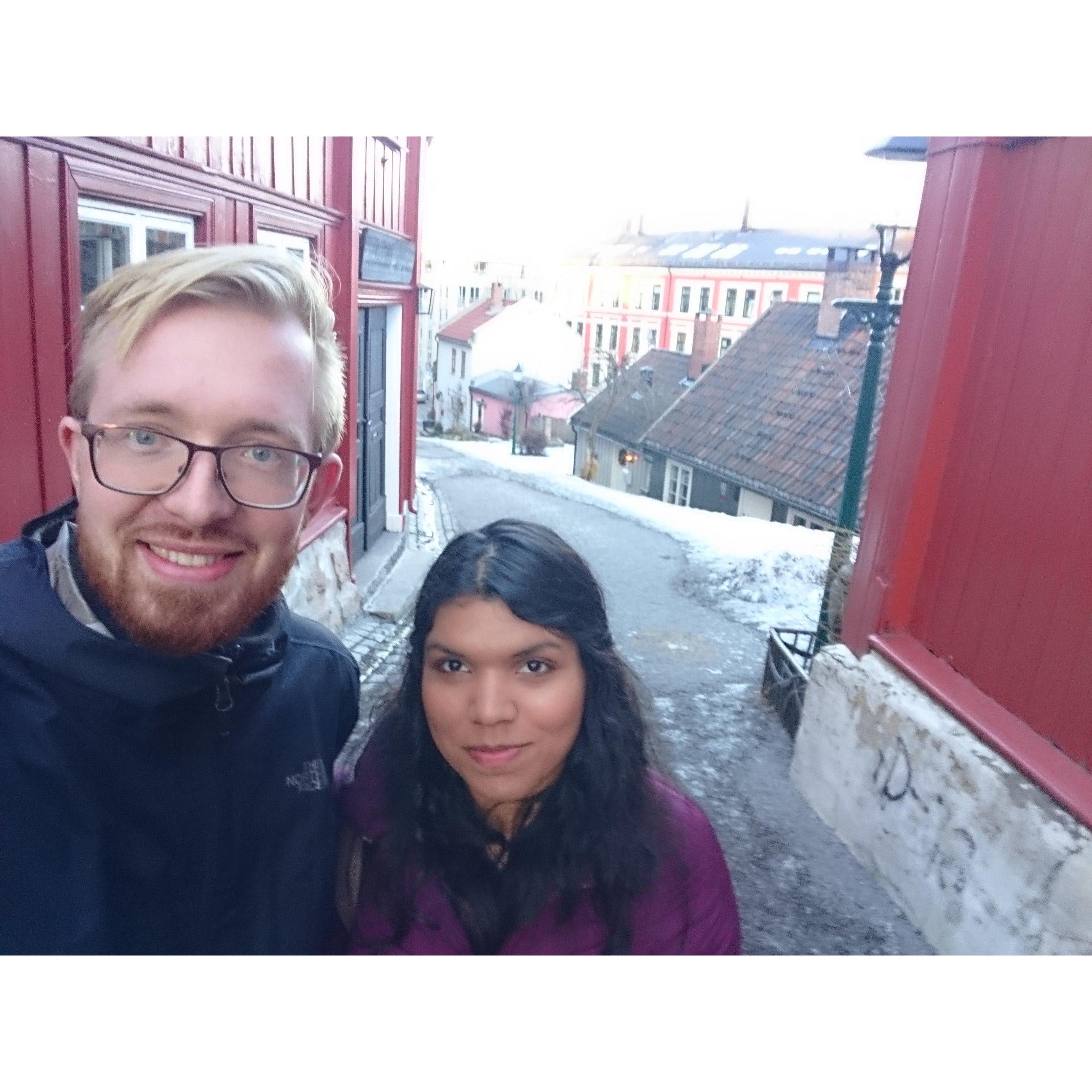 Spring 2018. Jess and Johan take a trip to Oslo, Norway.