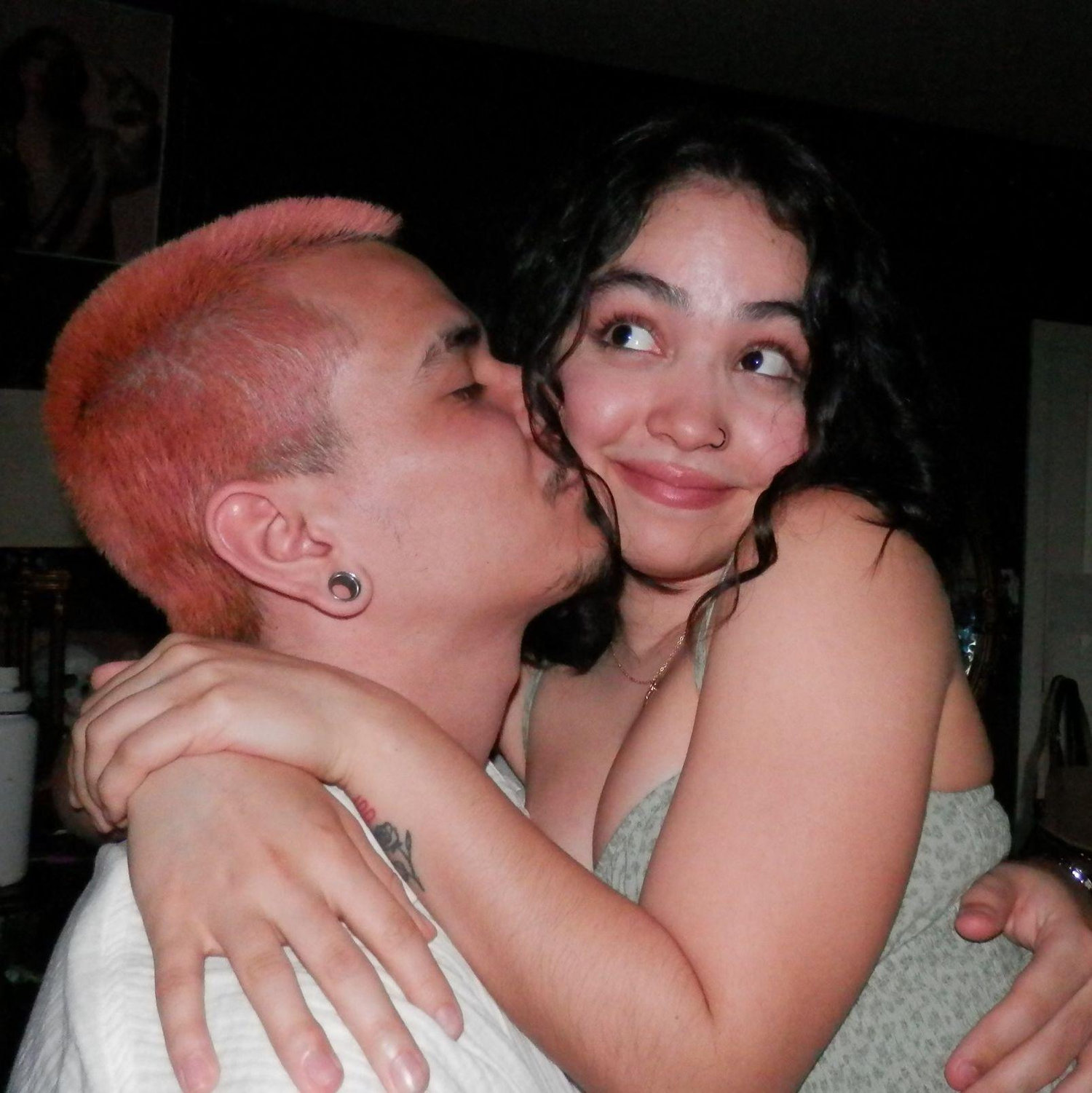 Our hair changed a lot. Luckily we haven't :)