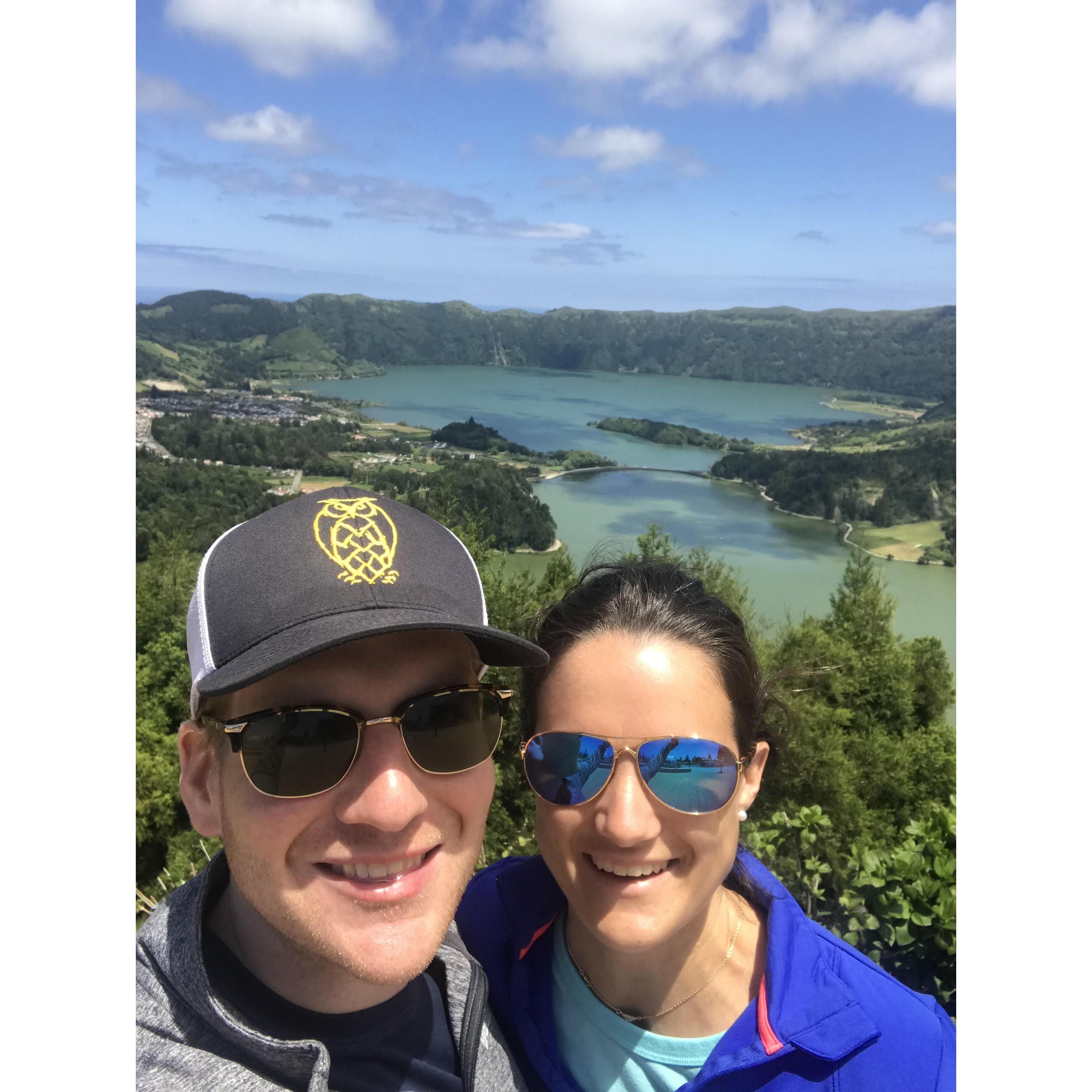 These lakes are famous! Not the people, sadly...
