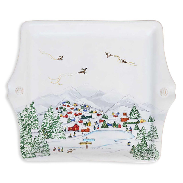 Juliska Berry and Thread North Pole 10" Cookie Tray