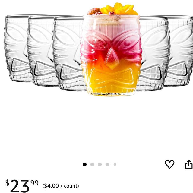 Tiki glasses