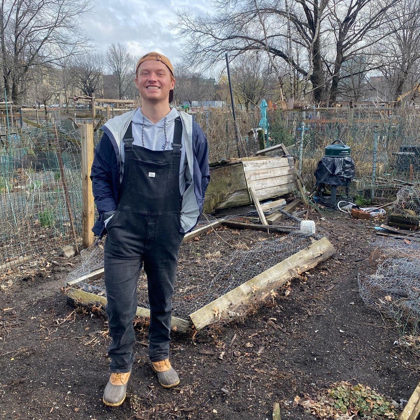 Getting our community garden plot!! (Before the makeover)