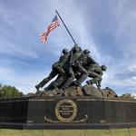 Arlington National Cemetery and Iwo Jima Memorial