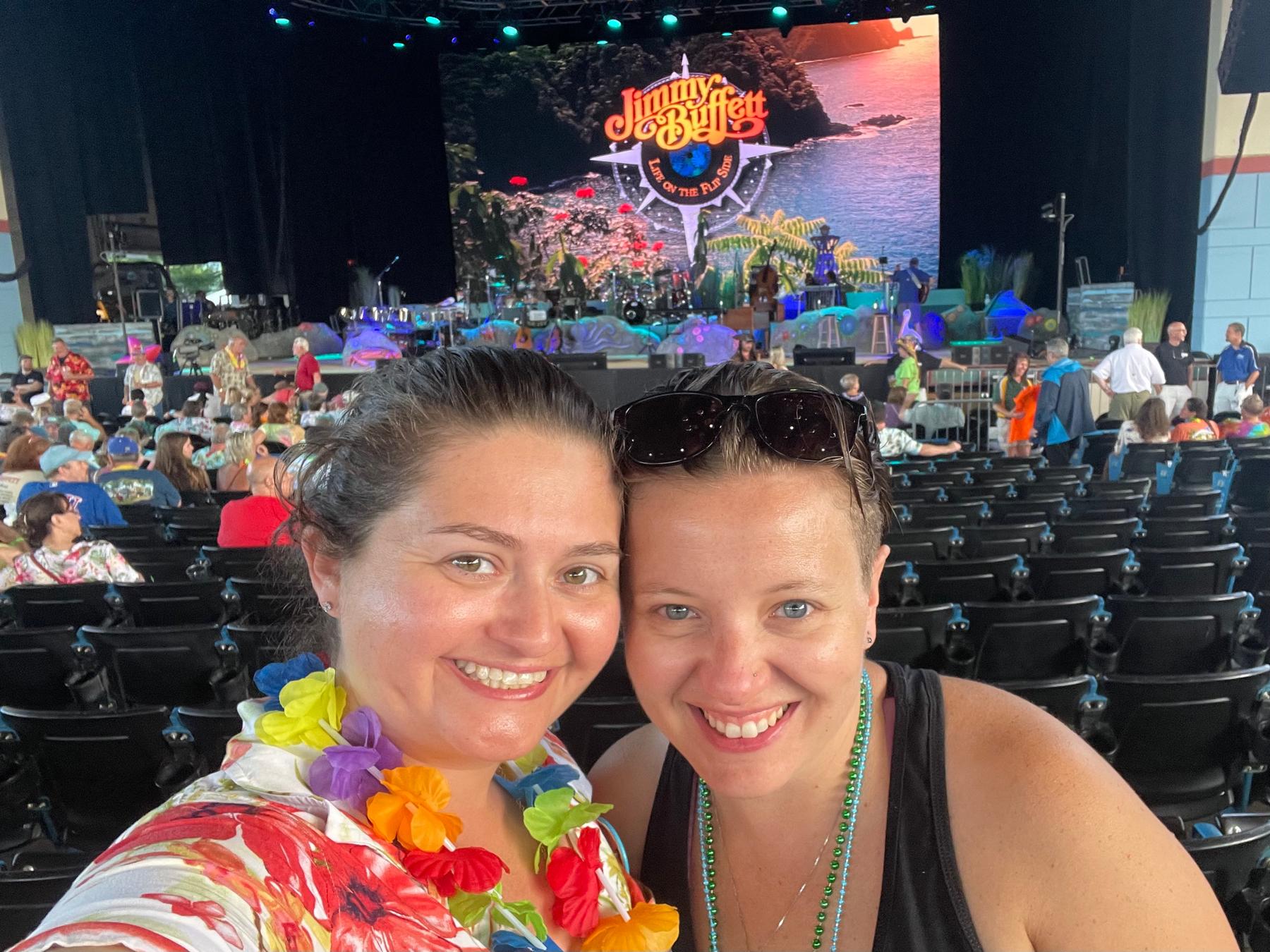 Marty's first Jimmy Buffett concert!