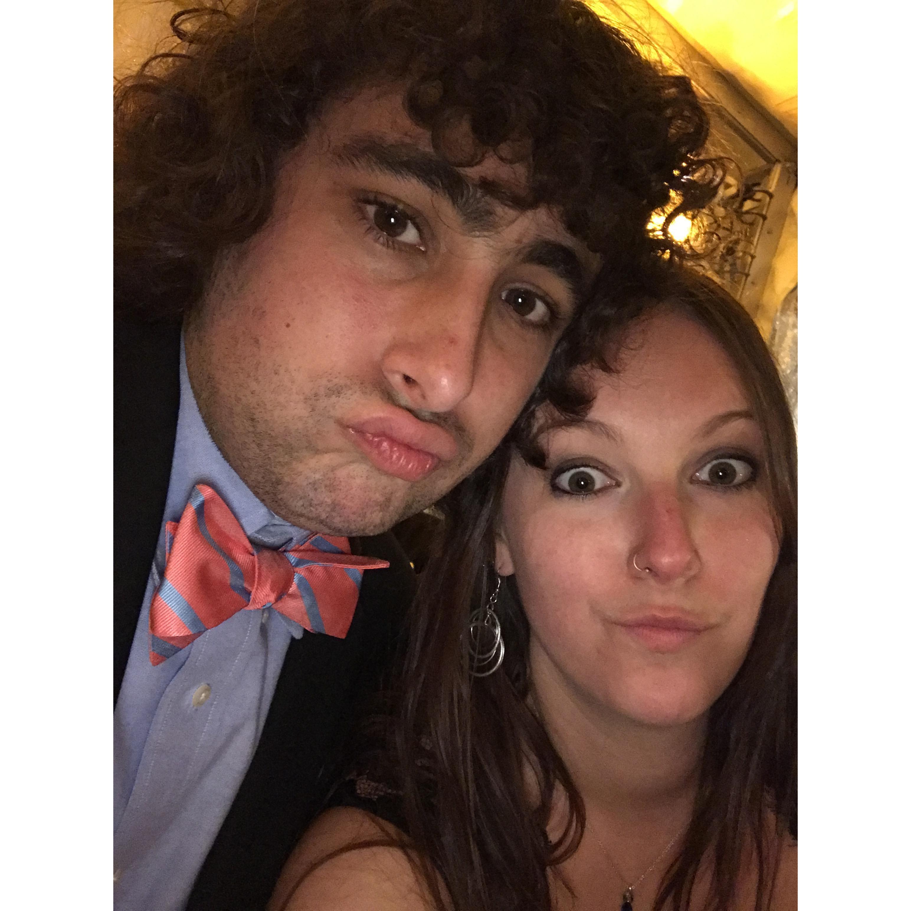 We clean up nice...