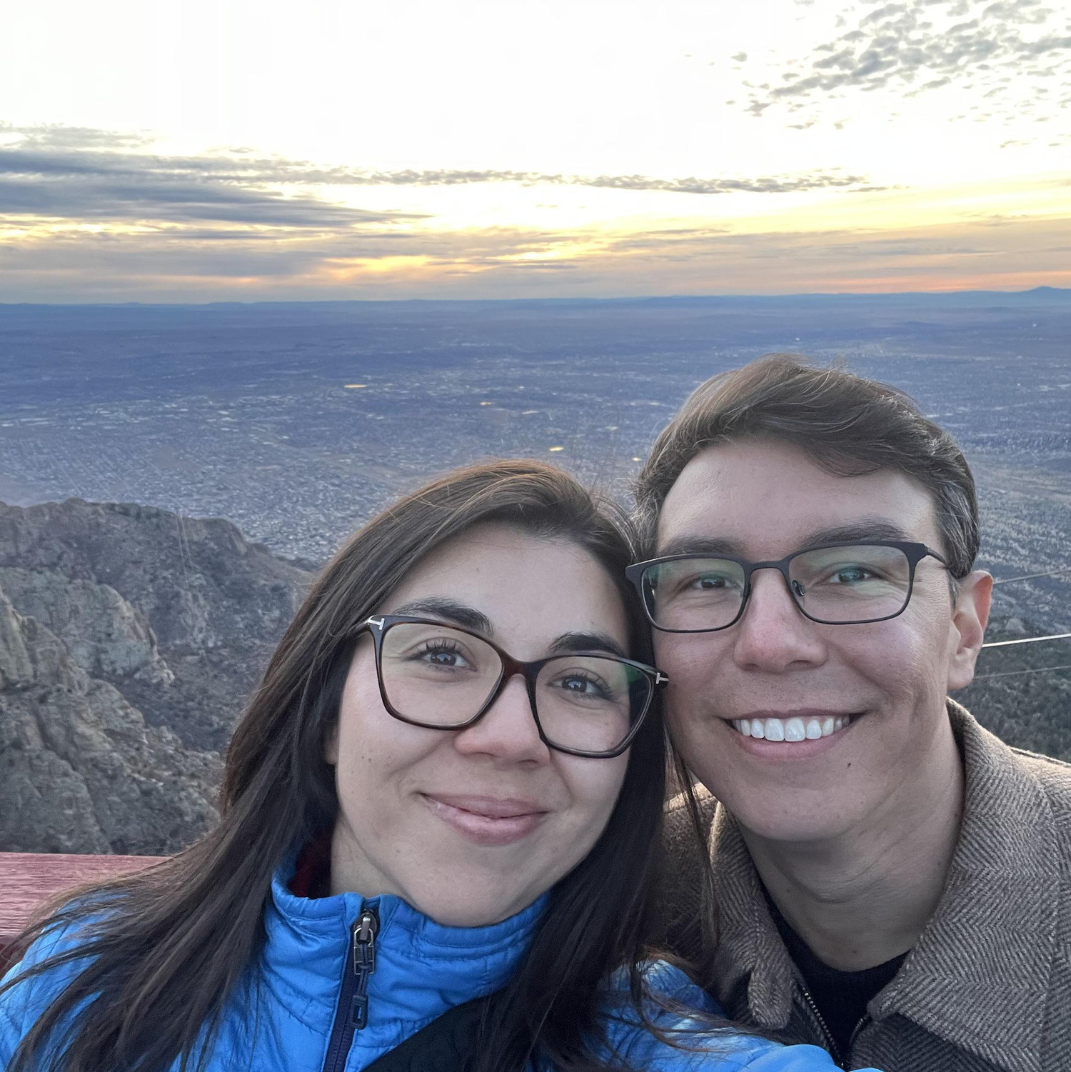 Top of The Sandia Tram in Albuquerque, NM.