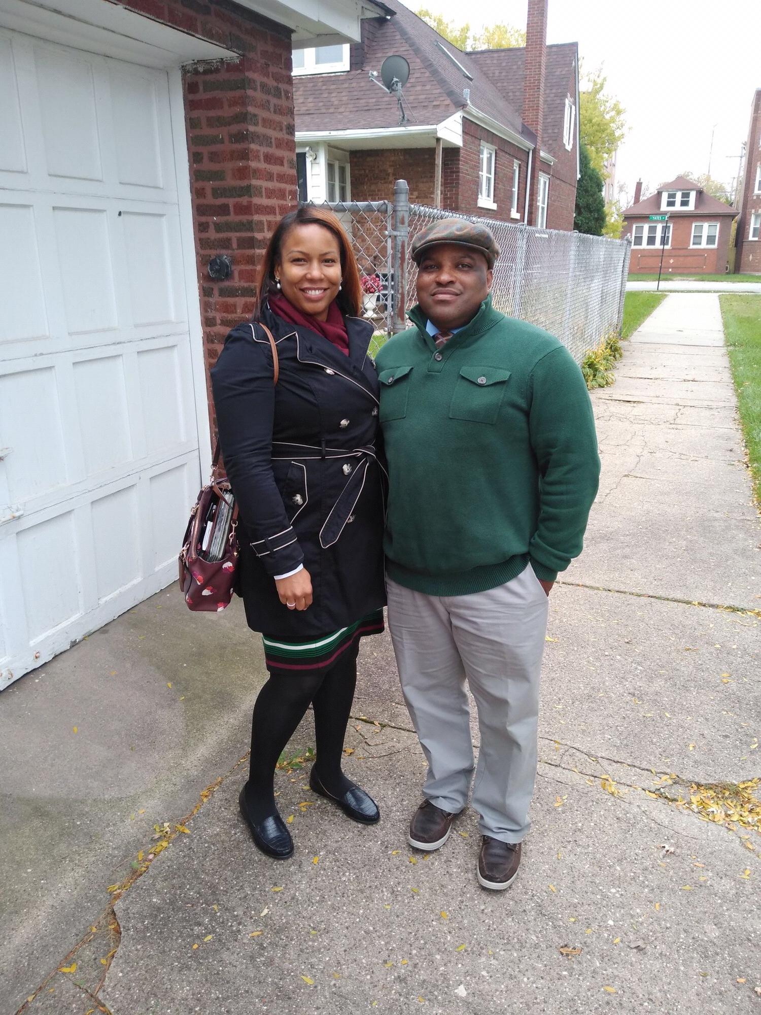 In field service together in Chicago - October